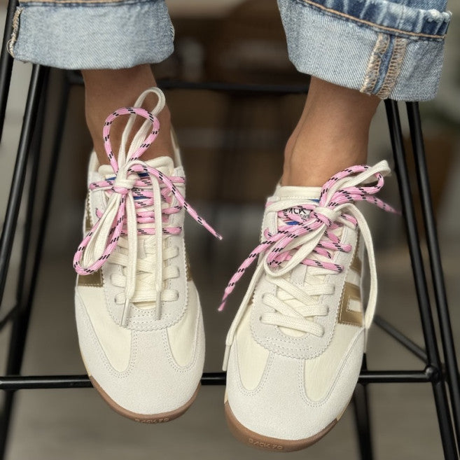 Jogger Double Lace In Nylon White