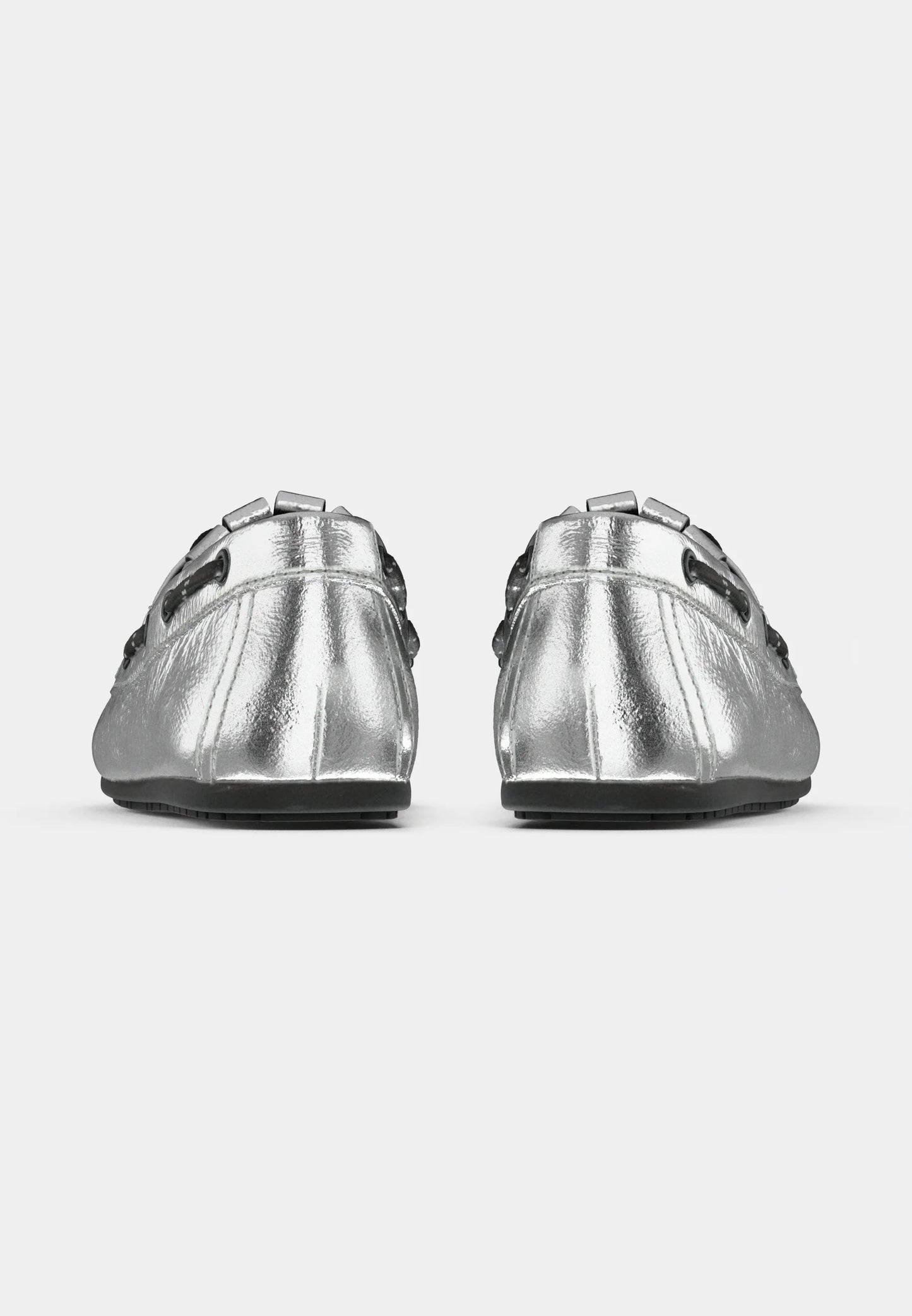 Drop Docksider In Silver