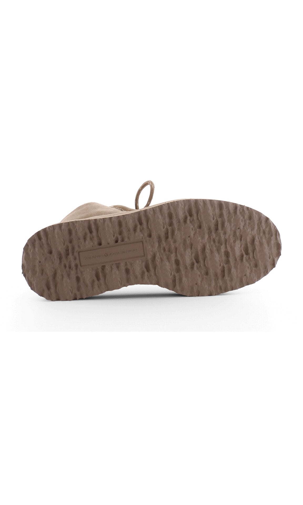 Shearling Laced Boot Platform Sole