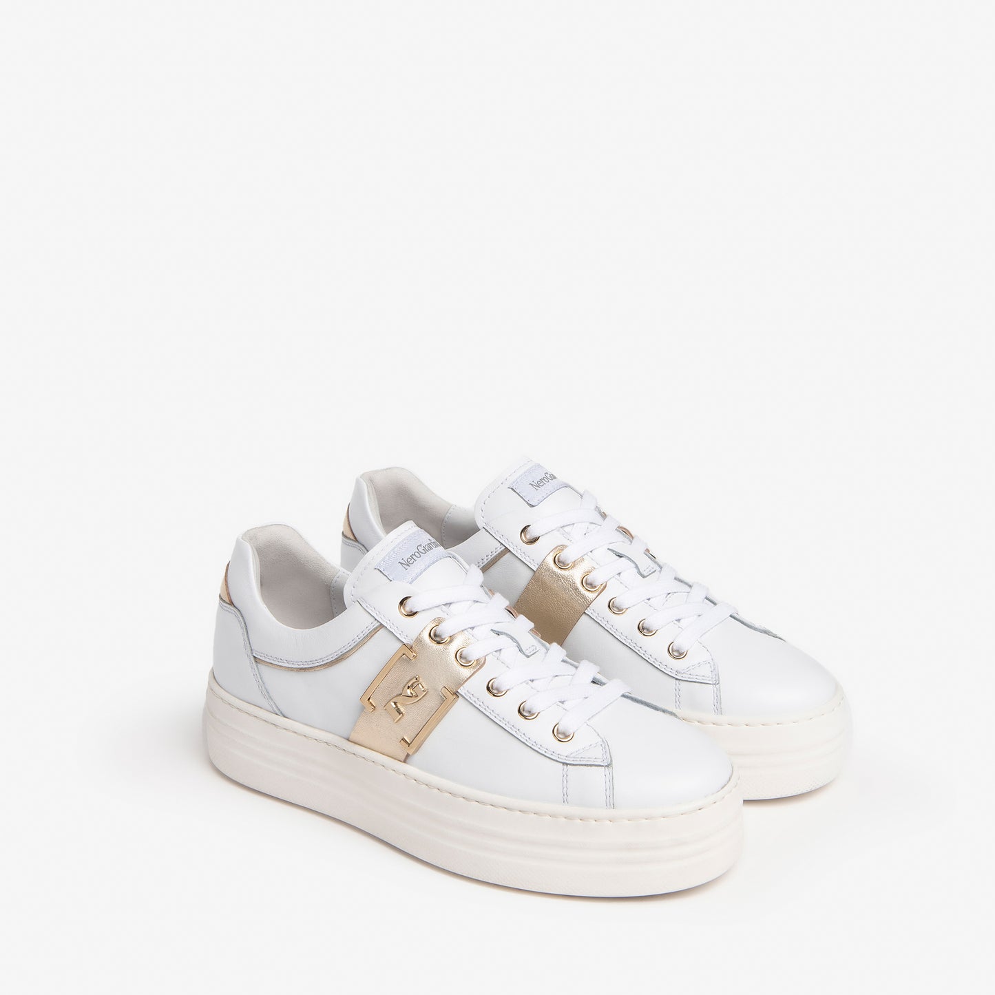 Leather Platform Sneaker