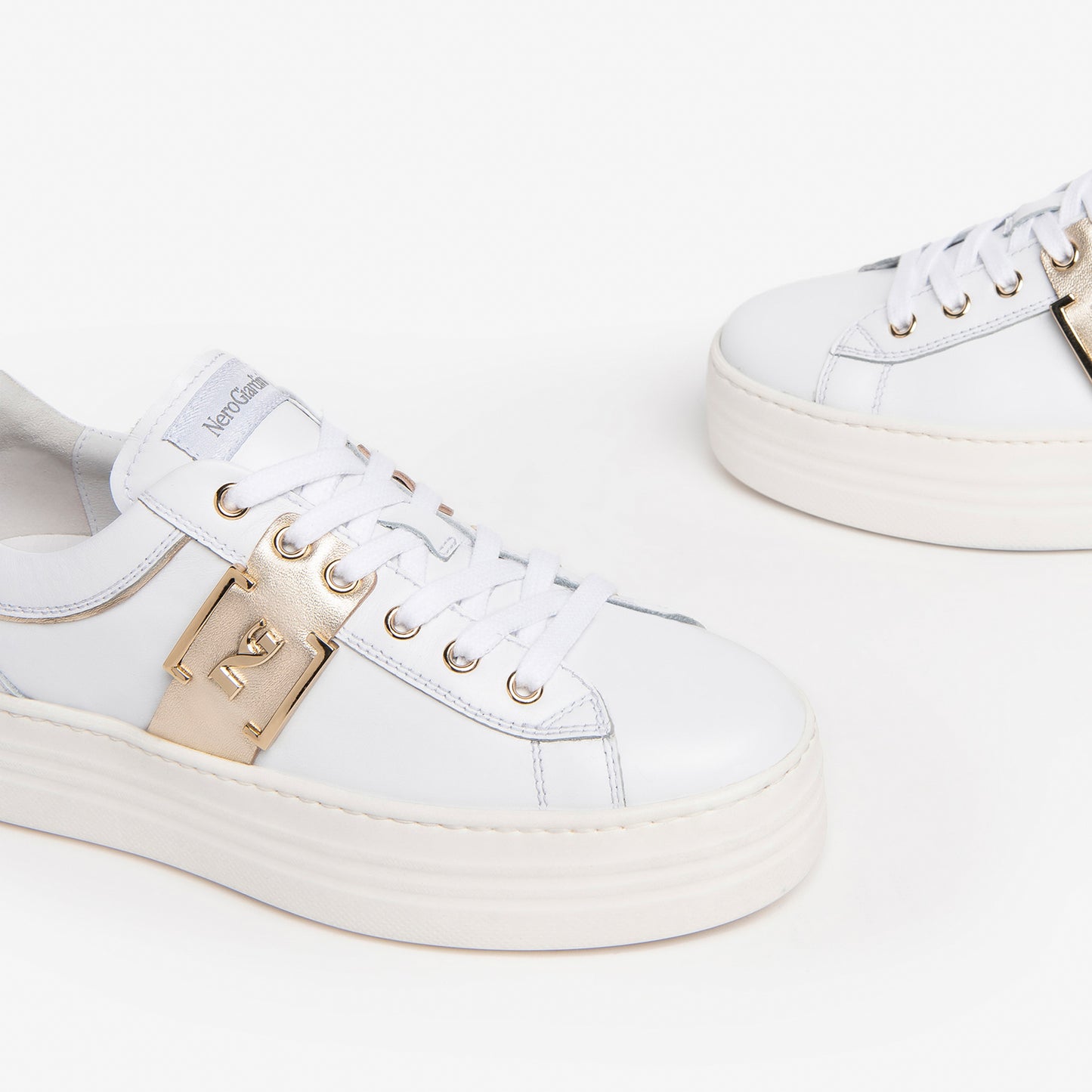 Leather Platform Sneaker