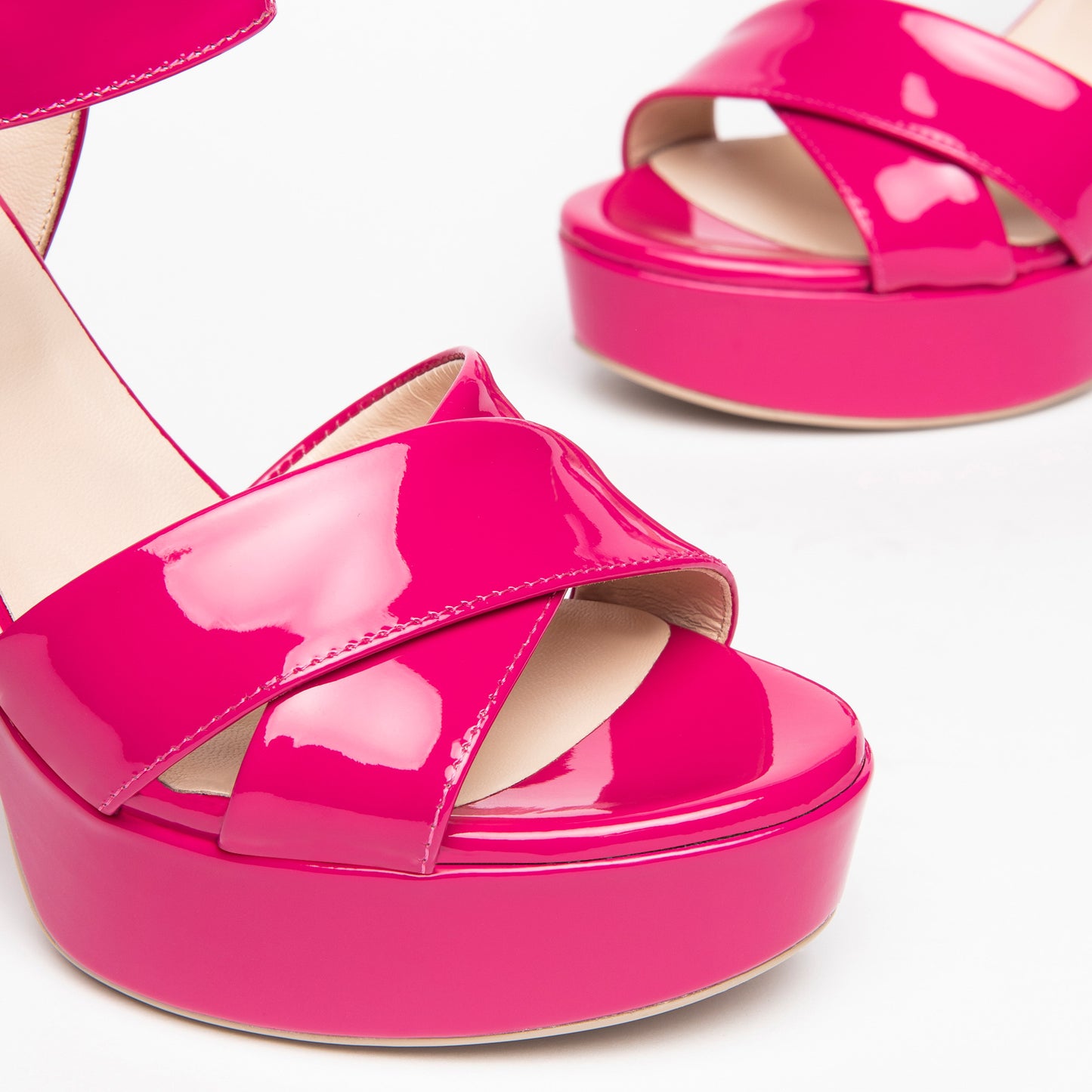 Patent Leather Platform