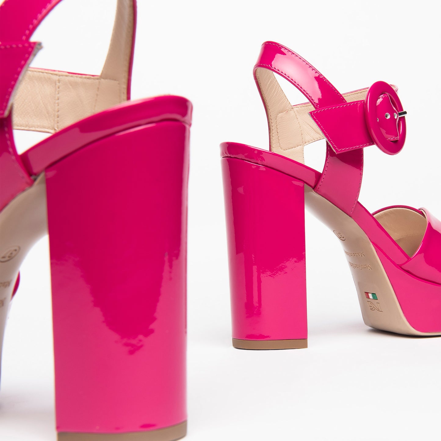 Patent Leather Platform