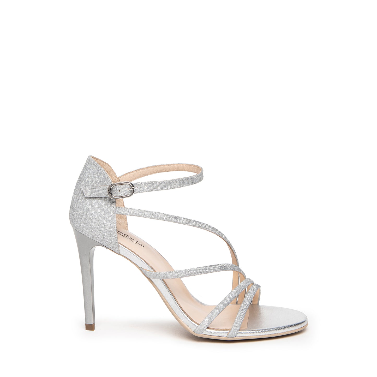 Glitter Strappy Heel