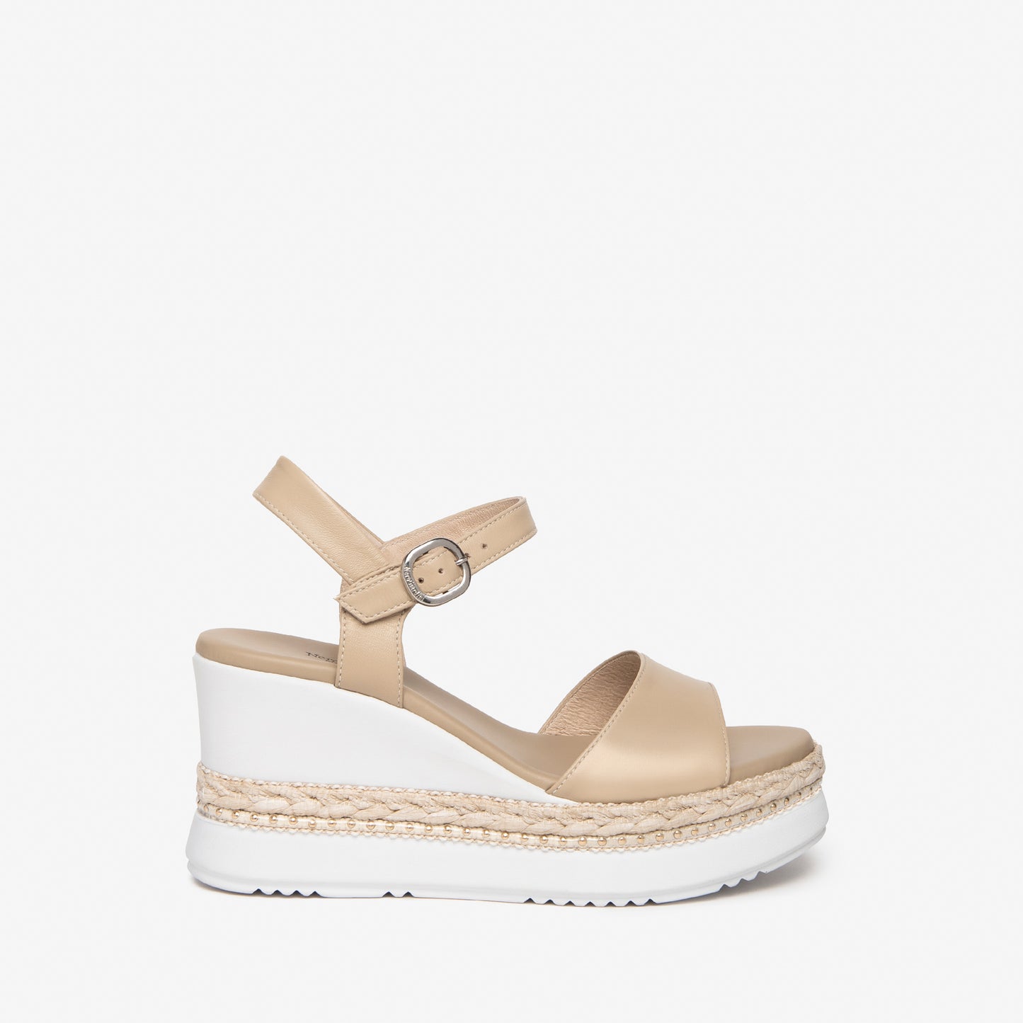 Leather Sandal Wedge