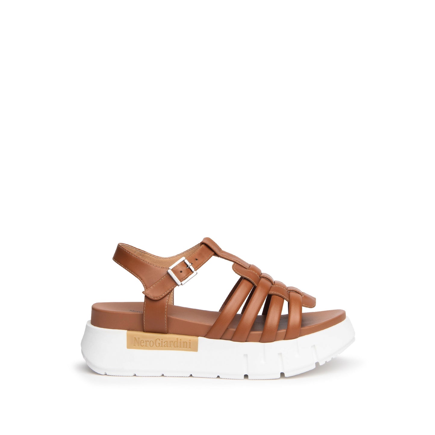 Sporty Sandal In Camel