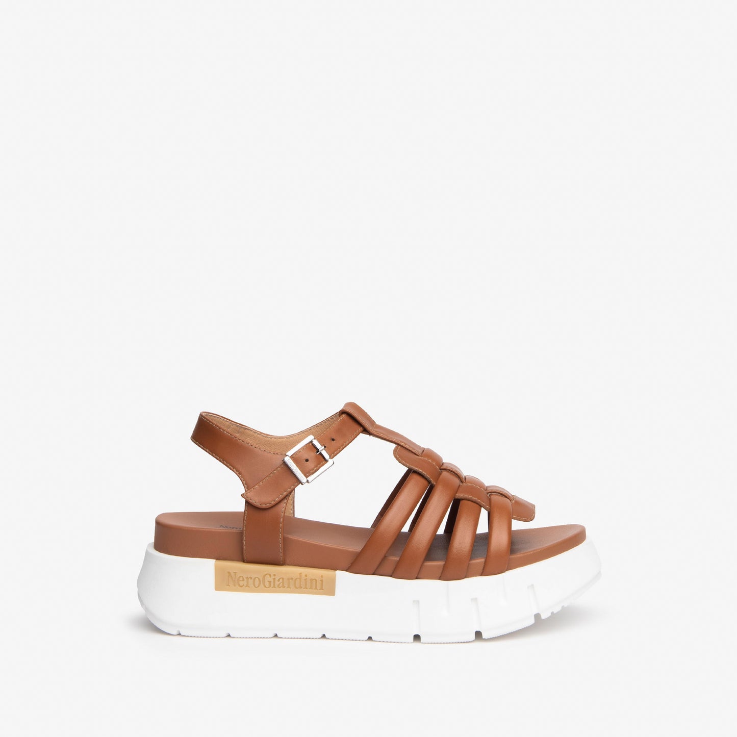 Sporty Sandal In Camel