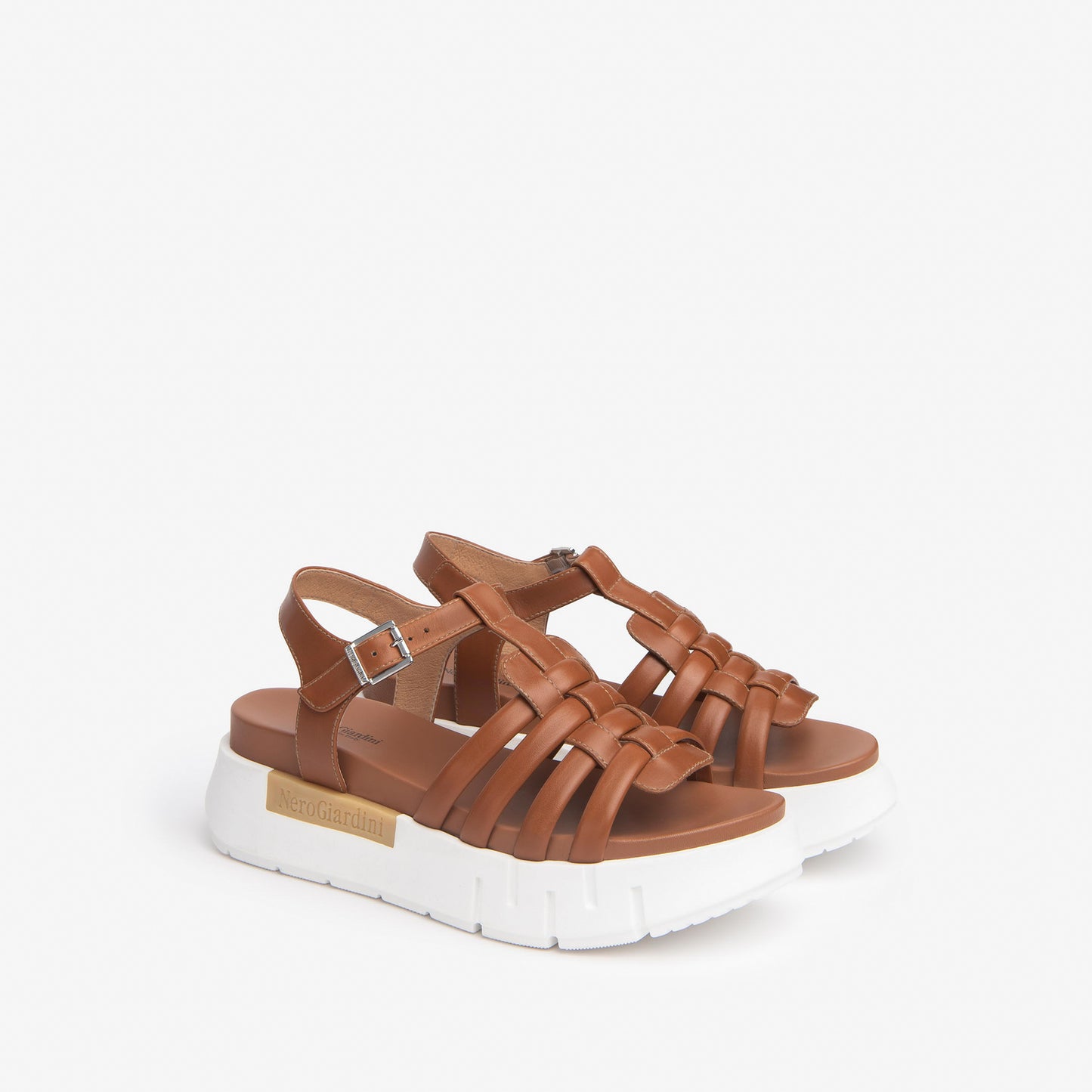 Sporty Sandal In Camel