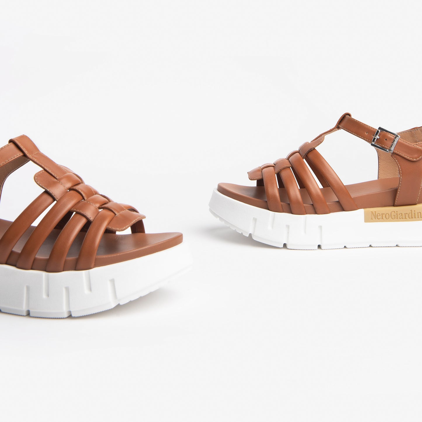 Sporty Sandal In Camel