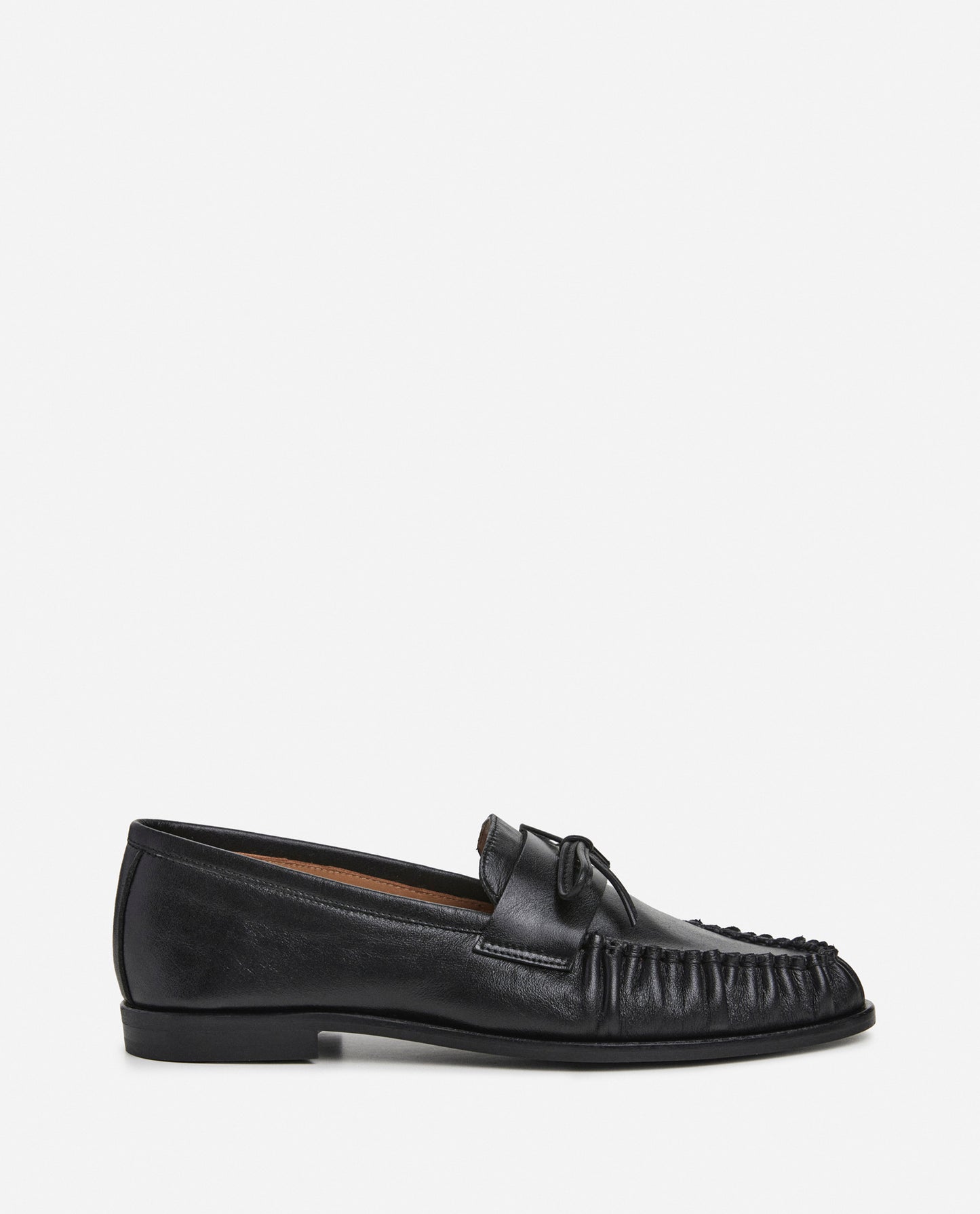 Dylan Leather Black Loafer