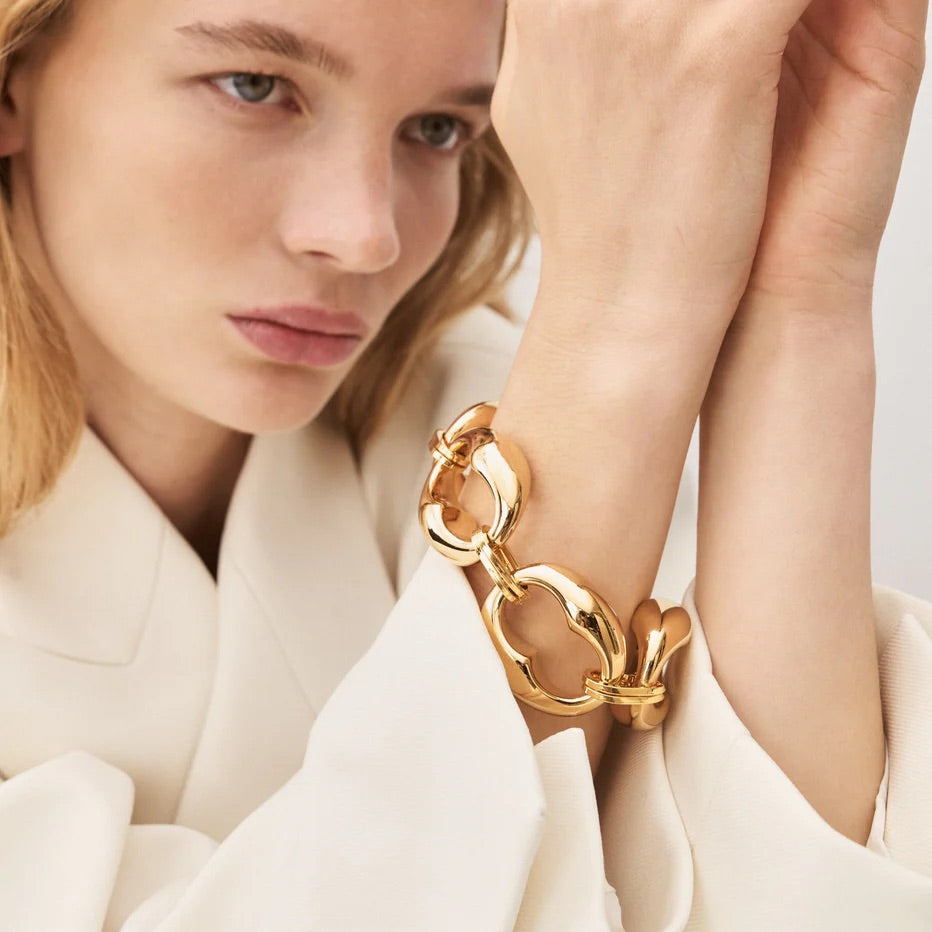 Turtle Bracelet In Gold