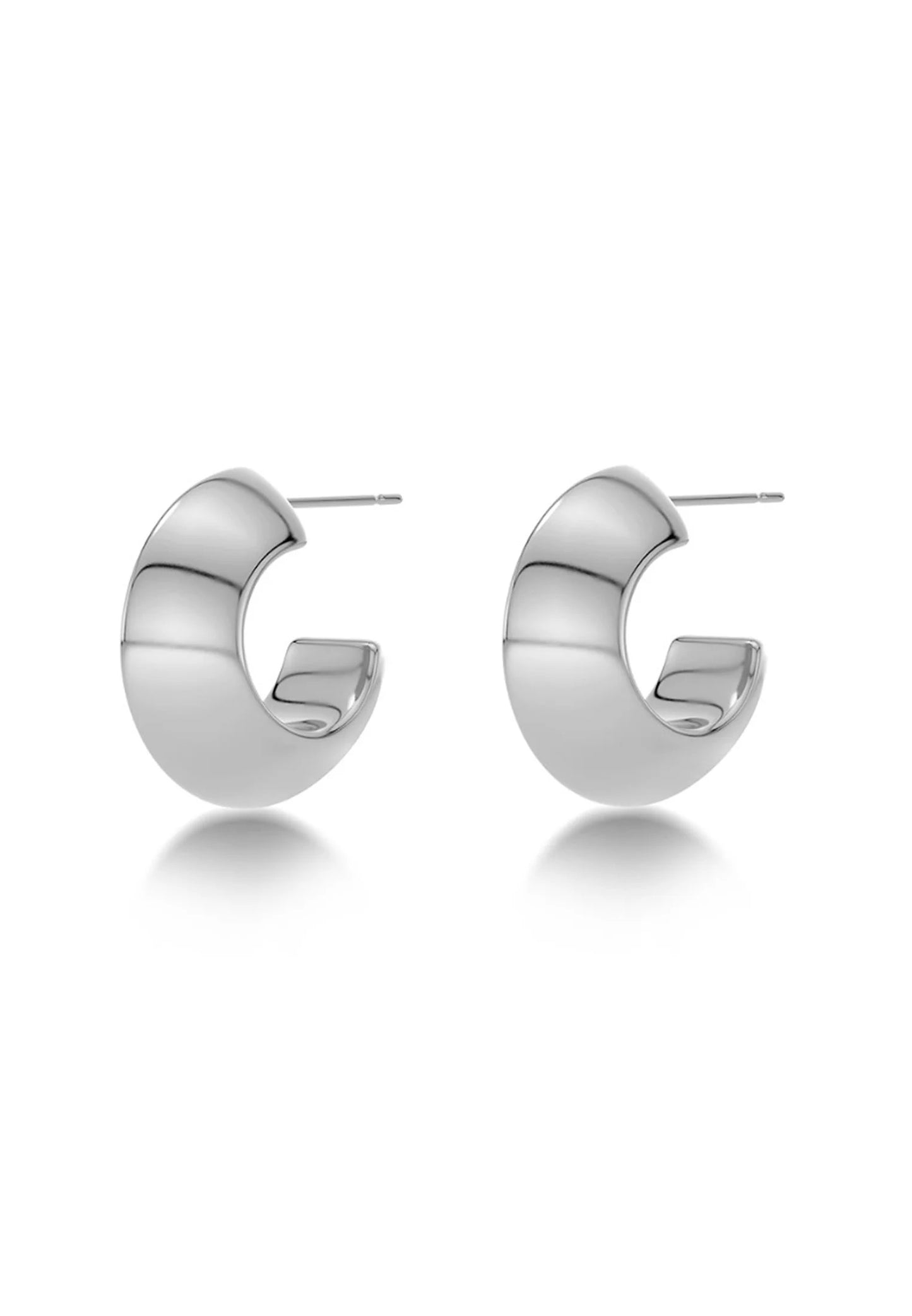 Bead Creoles Large Steel