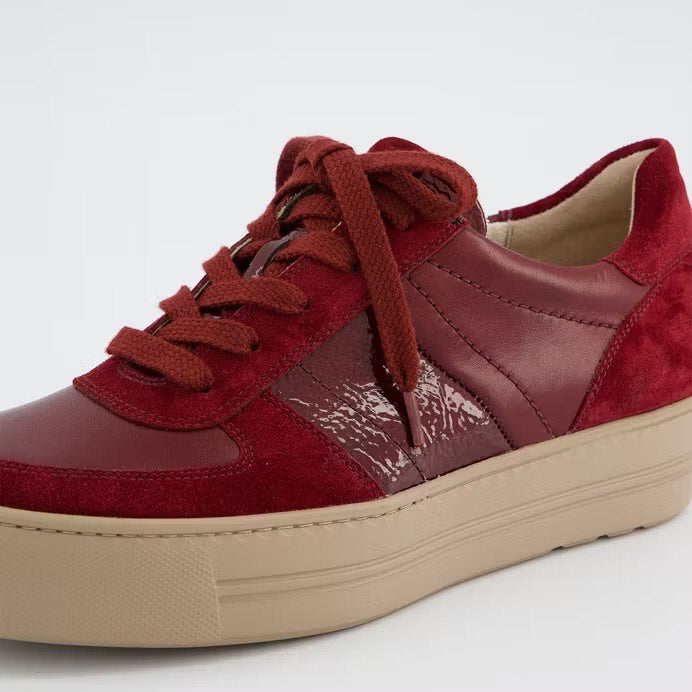 Platform Leather Sneaker