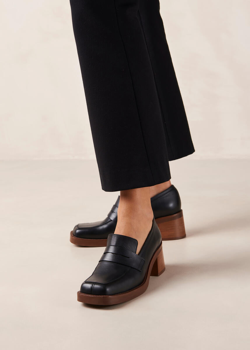Roxanne Chunky Leather Loafer