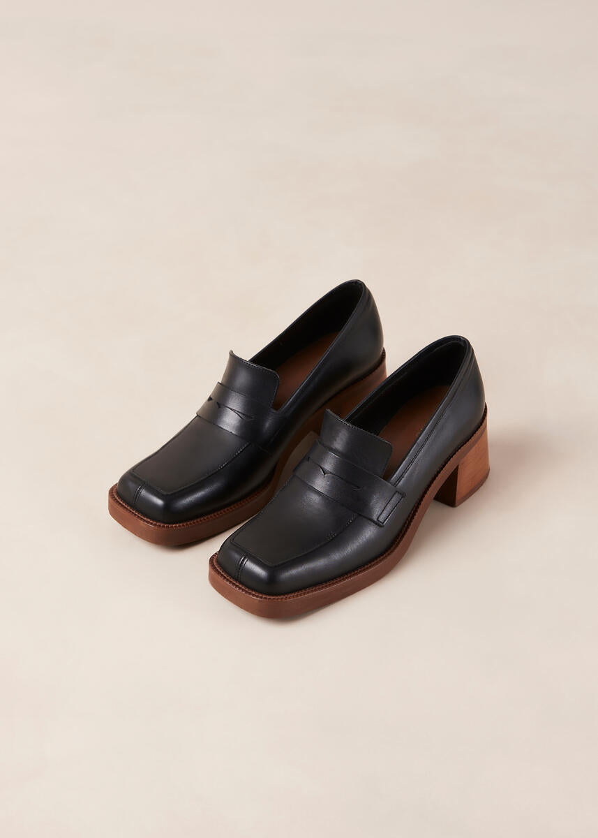 Roxanne Chunky Leather Loafer