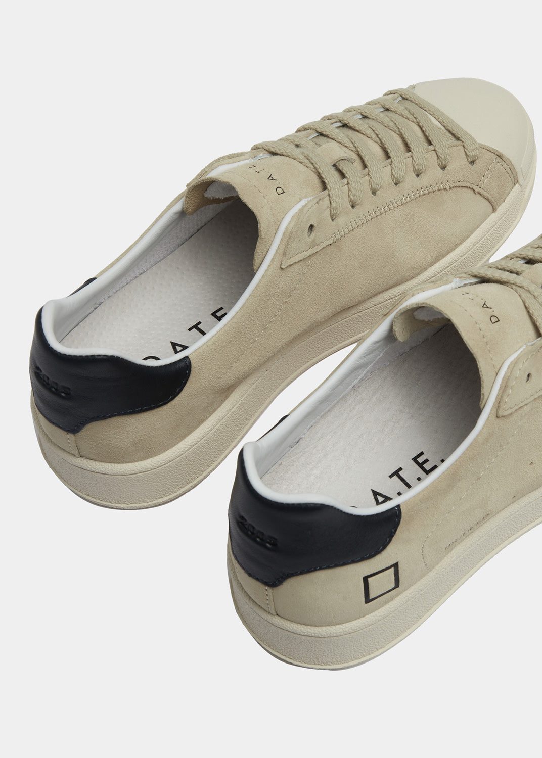 Base Sneaker In Beige Suede