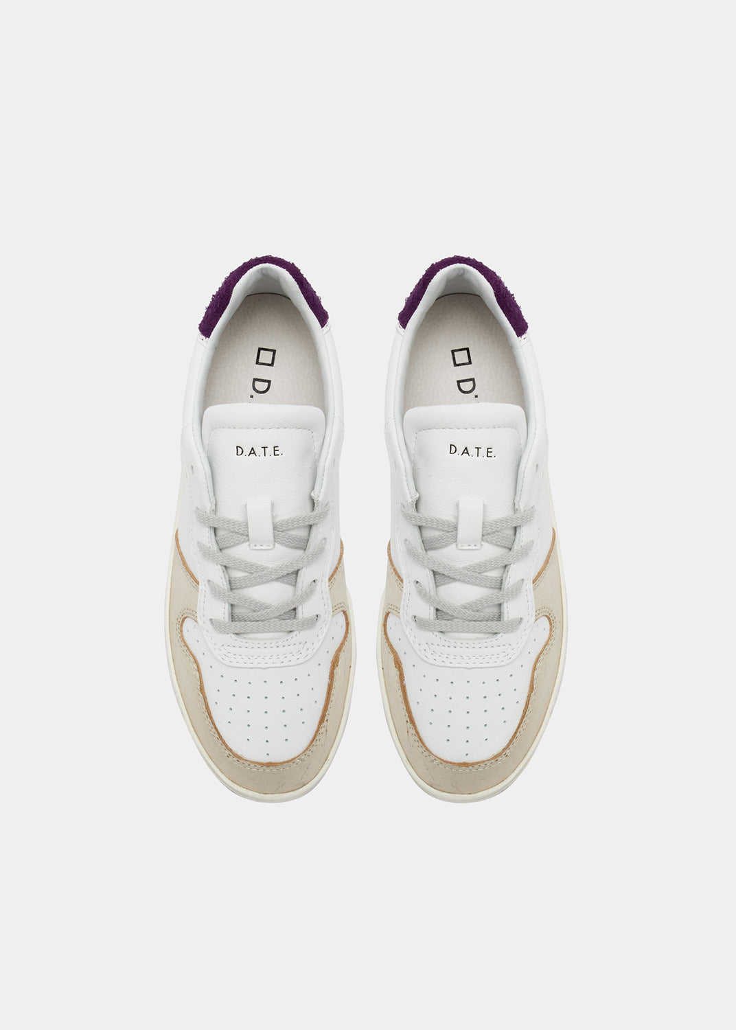 Court Sneaker Purple Silver