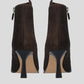 Brown Pony Hair Ankle Boot