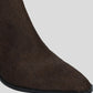 Brown Pony Hair Ankle Boot
