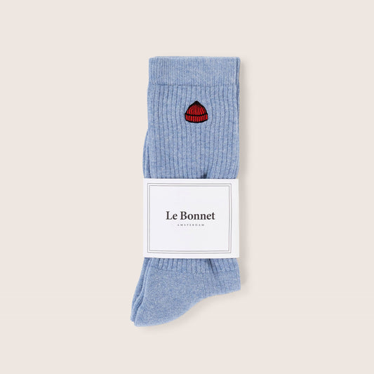 Logo Socks In Light Blue Sky