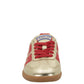 Metallic Nappa Gold And Red