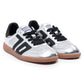 Metallic Nappa Silver Black