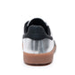 Metallic Nappa Silver Black