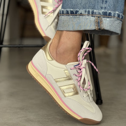 Jogger Double Lace In Nylon White