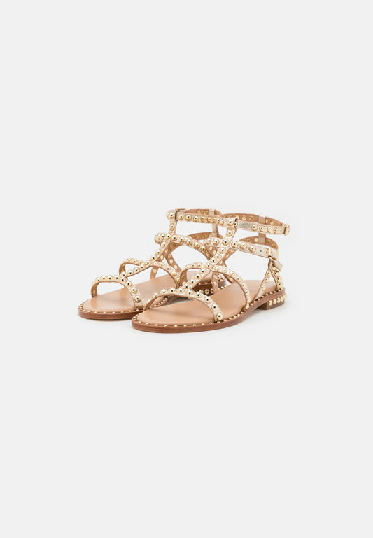 Precious Sandal With Gold Studs