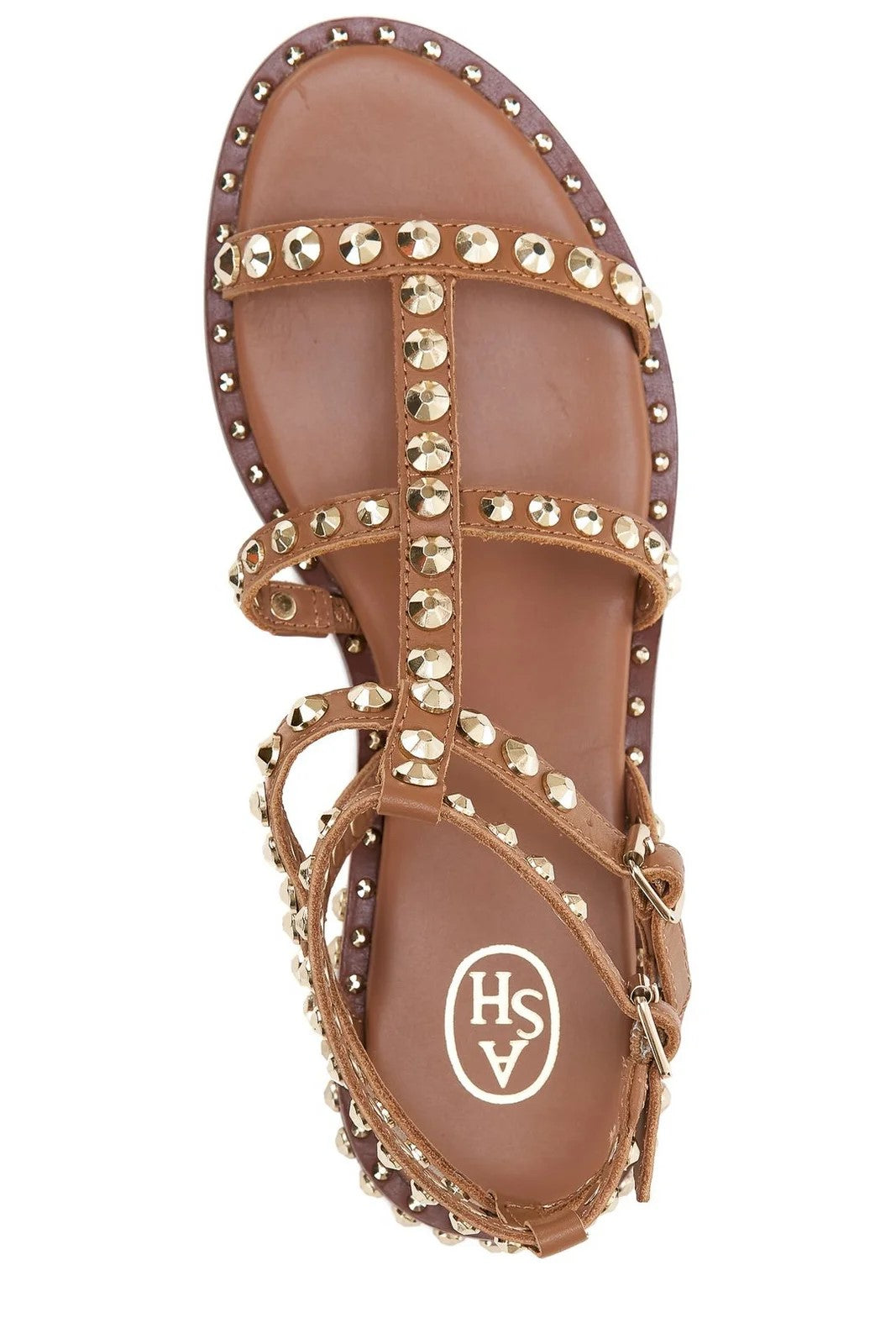 Precious Sandal With Gold Studs