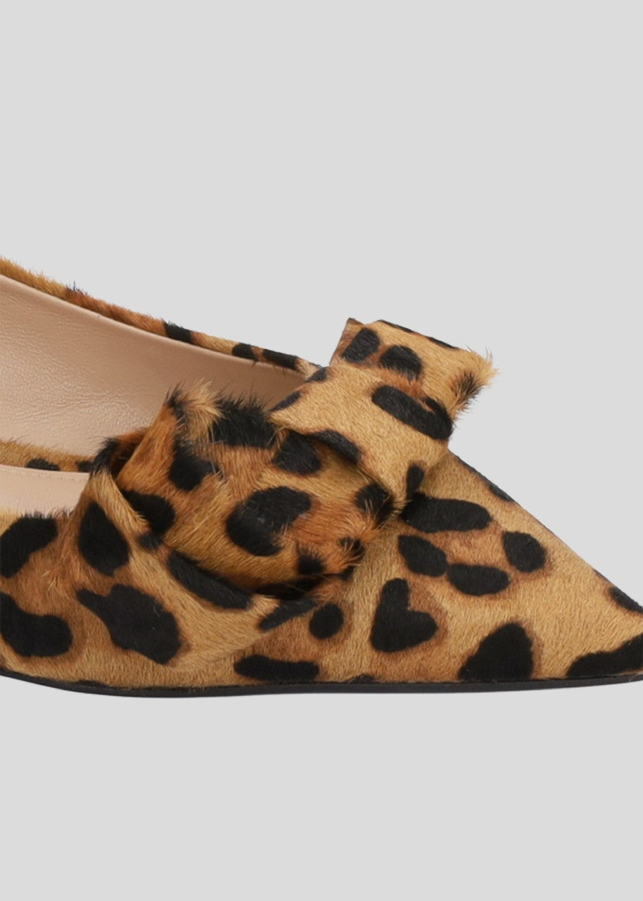 Bethany Leopard With Bow