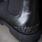 High Chelsea With Glitter Heel Detail