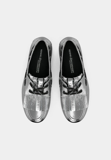 Drop Docksider In Silver