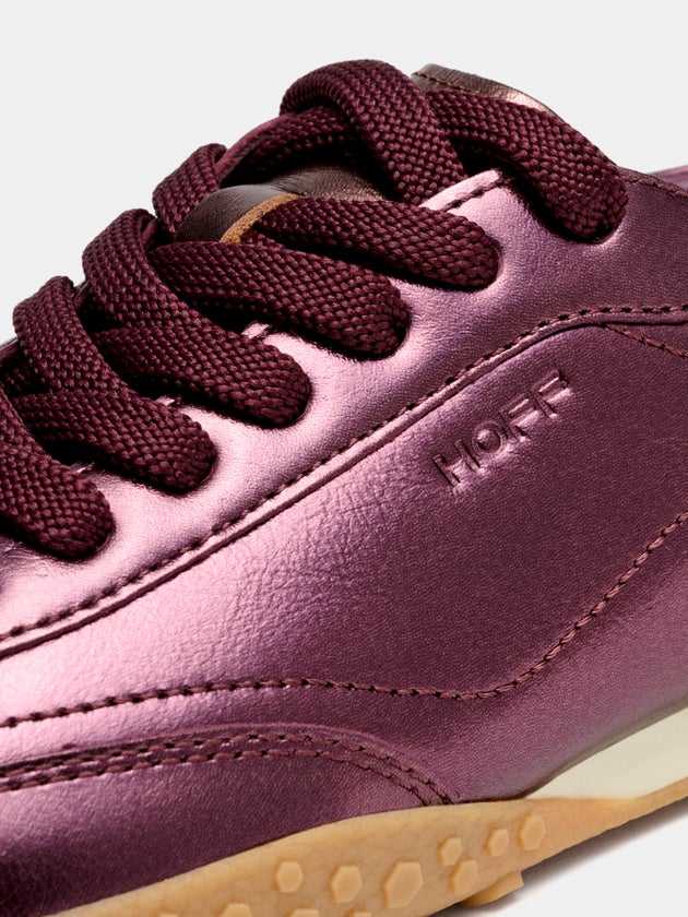 Bridge Metallic Burgundy