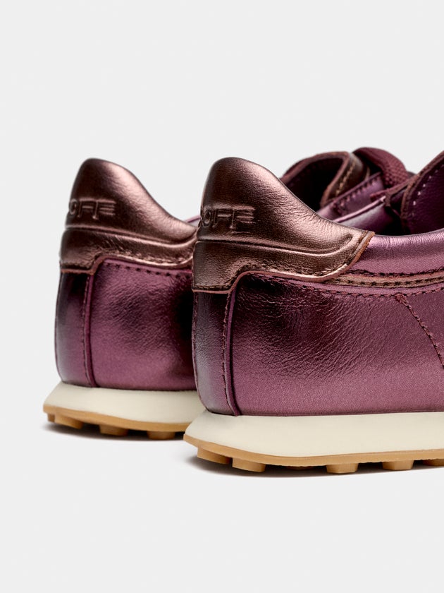 Bridge Metallic Burgundy