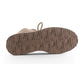 Shearling Laced Boot Platform Sole