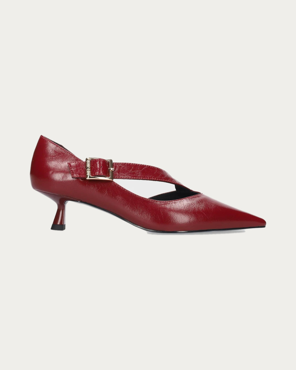 Bibi Lou Anouk Pump In Scarlett, side view