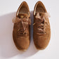 Suede Sneaker With Ribbon Lace