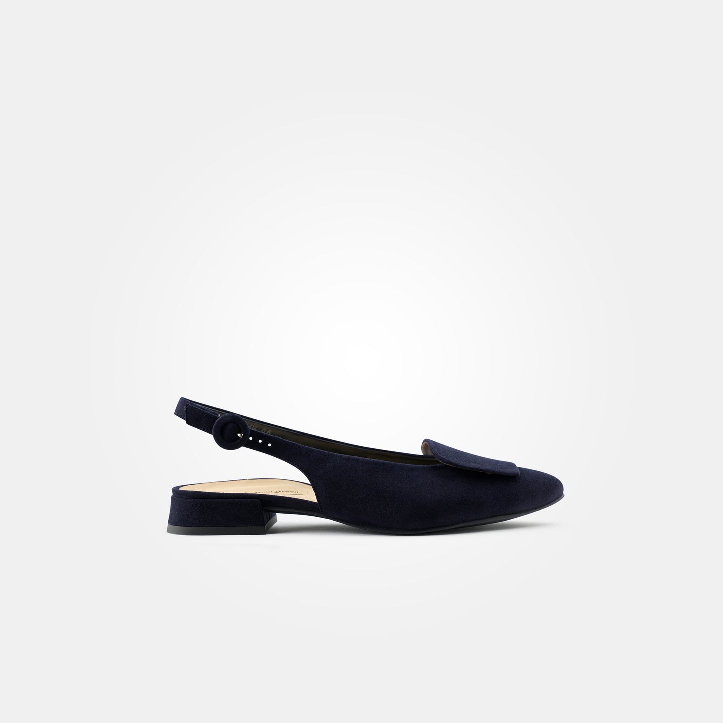 Suede Sling Back