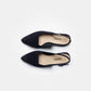 Suede Sling Back
