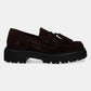 Chocolate Suede Loafer