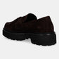 Chocolate Suede Loafer