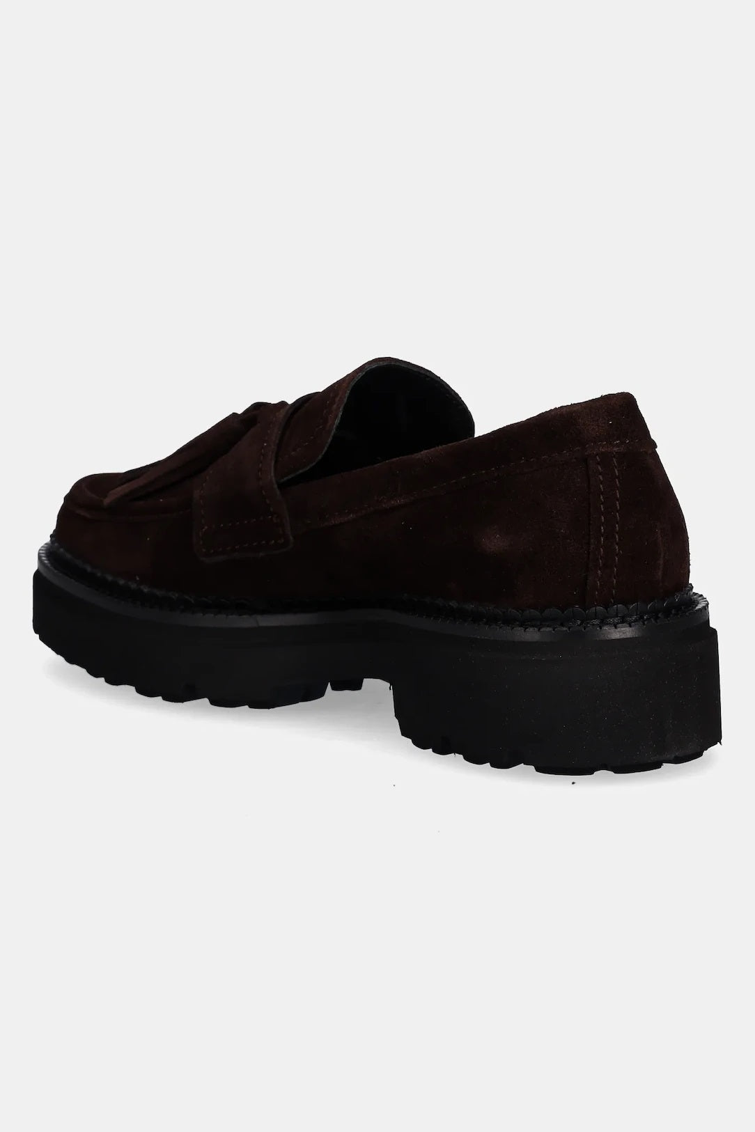 Chocolate Suede Loafer
