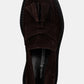 Chocolate Suede Loafer