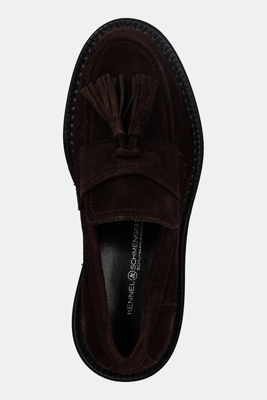 Chocolate Suede Loafer