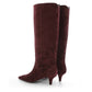 Mulberry Knee High Suede Boot
