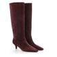 Mulberry Knee High Suede Boot