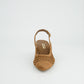 Perforated Slingback In Suede