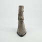 Grey Soft Suede Heel Boot