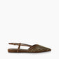 Hercules Sling Back In Brown